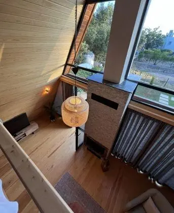 Şömineli Bungalow, Bahçe Manzaralı