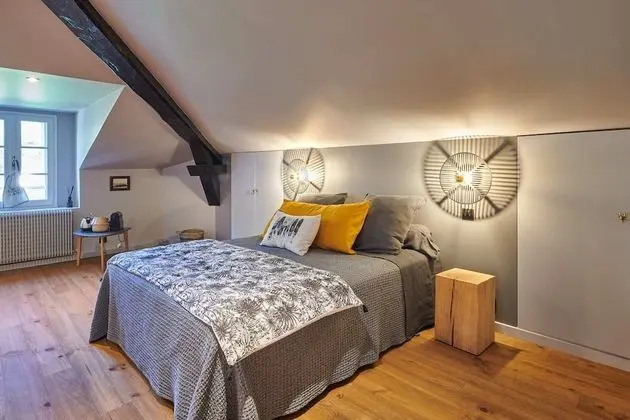 Premium Dört Kişilik Oda, Banyolu/Duşlu, Havuz Manzaralı (HUCHET)