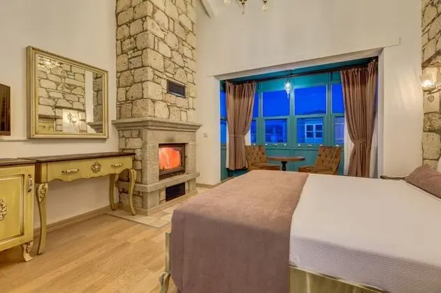 Şömineli Deluxe Oda, Şehir Manzaralı