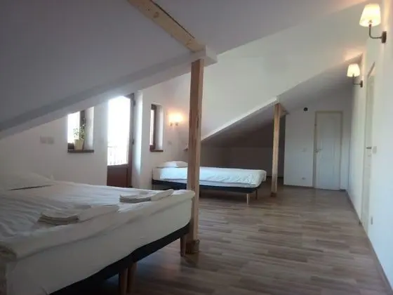 Family Dört Kişilik Oda, Birden Çok Yatak, Özel Banyo, Avlu Manzaralı