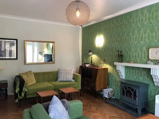 Kır Evi, 4 Yatak Odası, Şömine