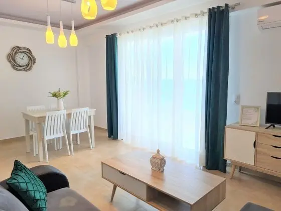 Deluxe Apart Daire, 1 Yatak Odası, Teras, Denize Bakan (Magnolia)