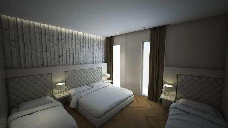 Standard Dört Kişilik Oda, Balkon, Kısmi Deniz Manzaralı