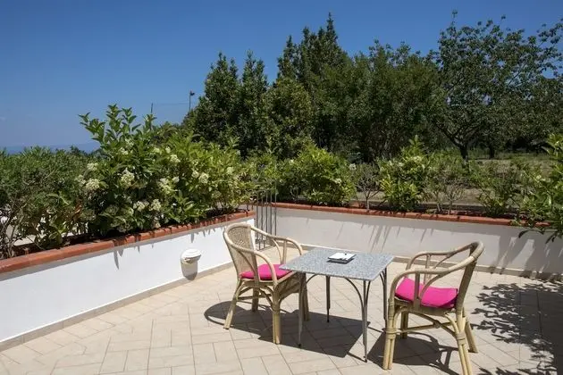 Tek Büyük Yataklı Oda, 1 Çift Kişilik veya 2 Tek Kişilik Yatak, Bahçe Manzaralı