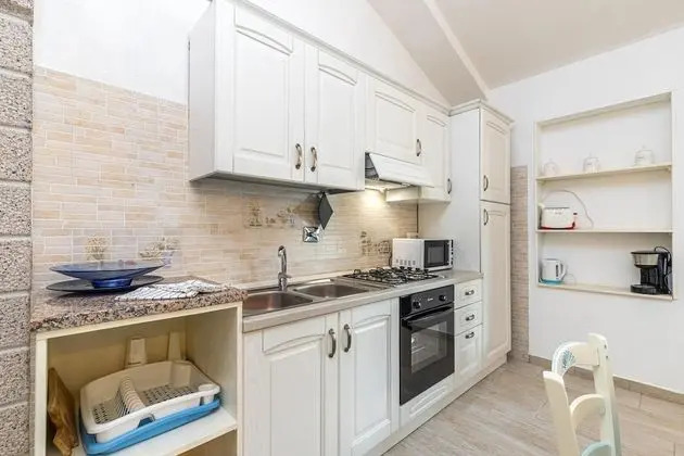 Family Ev, 1 Çift Kişilik Yatak ve Çekyat, Bahçeli (Bellavista Dependance With Sea View)