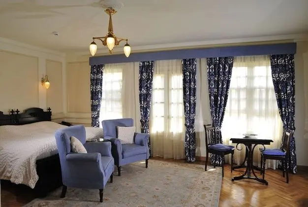 Deluxe Tek Büyük veya İki Ayrı Yataklı Oda, Bahçe Manzaralı, Bahçeli