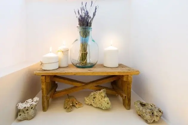 Ev, 1 Yatak Odası, Şömine