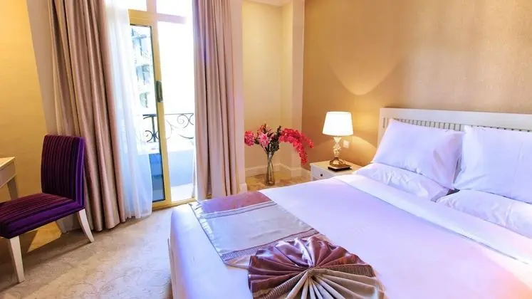 Deluxe Oda, 1 Yatak Odası, Balkon, Şehir Manzaralı
