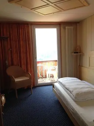 Tek Kişilik Oda, Balkon, Dağ Manzaralı