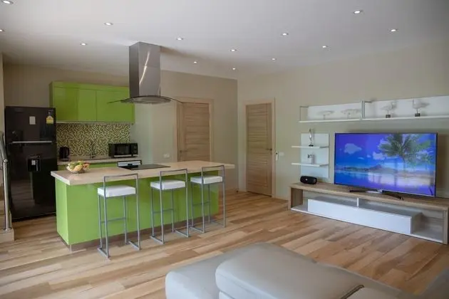 Premium Villa, 2 Yatak Odası, Havuz Manzaralı, Plaj Kenarı