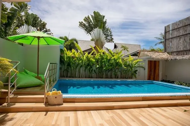Premium Villa, 2 Yatak Odası, Havuz Manzaralı, Plaj Kenarı