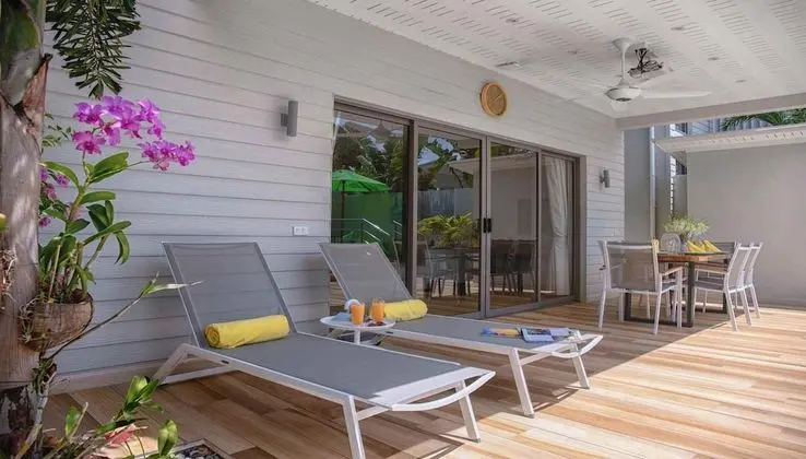 Premium Villa, 3 Yatak Odası, Havuz Manzaralı, Plaj Kenarı