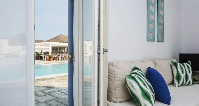 Apart Daire, 1 Yatak Odası, Havuz Manzaralı (Milos)