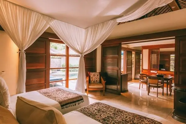 Deluxe Villa, 2 Yatak Odası, Bahçe Manzaralı (Pool)