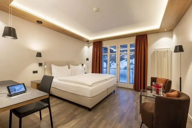 Classic Tek Büyük veya İki Ayrı Yataklı Oda, Balkon, Dağ Manzaralı (Eiger)