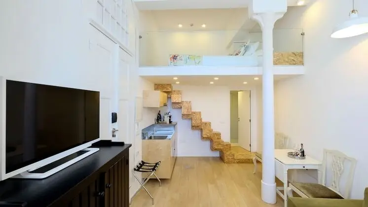Deluxe Çatı Katı (Loft), 1 Çift Kişilik Yatak