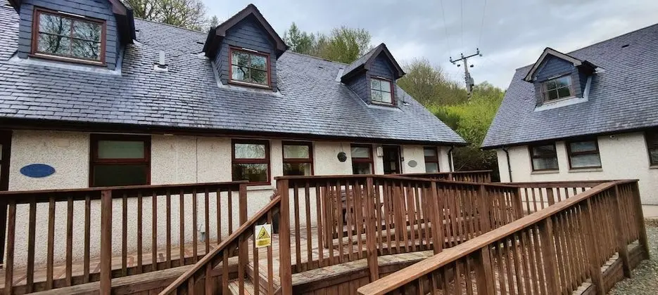 Luxury Kır Evi, Banyolu/Duşlu, Dağ Manzaralı (Ben Reoch Cottage)