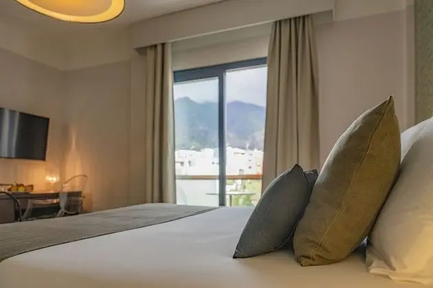 Tek Büyük Yataklı Oda, Balkon, Dağ Manzaralı