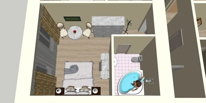 Luxury Oda, 1 En Büyük (King) Boy Yatak, Sigara İçilmez