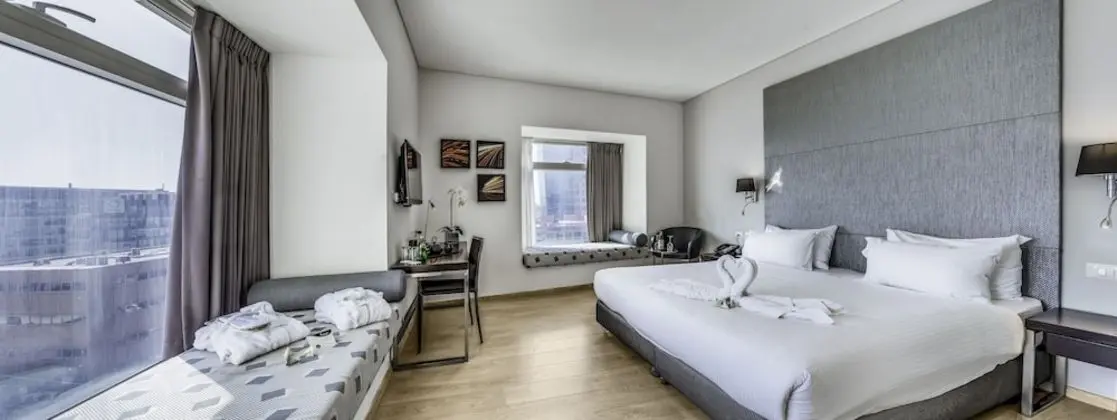 Deluxe Tek Büyük veya İki Ayrı Yataklı Oda, 1 Yatak Odası, Deniz Manzaralı