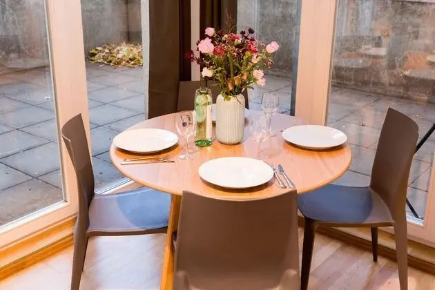 Apart Daire, 1 Yatak Odası (with private Garden)