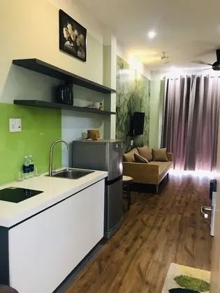 Deluxe Dört Kişilik Oda, Mutfak, Şehir Manzaralı