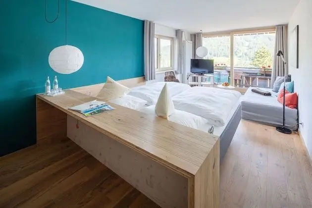 Superior Tek Büyük Yataklı Oda, Balkon, Dağ Manzaralı