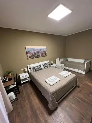 Oda, 1 Çift Kişilik Yatak ve Çekyat, Banyolu/Duşlu