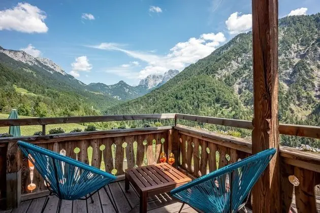 Deluxe Tek Büyük Yataklı Oda, Balkon, Dağ Manzaralı