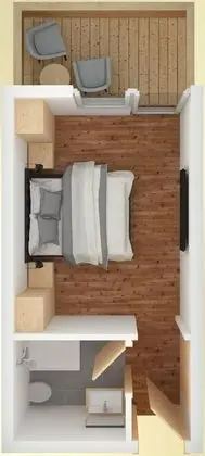 Tek Büyük Yataklı Oda