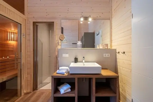 Deluxe Apart Daire, Sauna