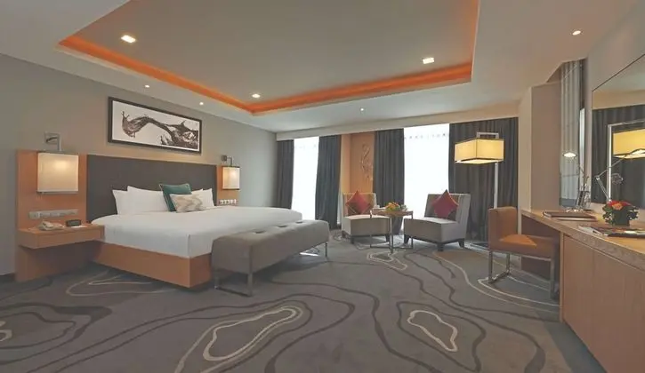Premier Oda, 1 Yatak Odası, Business Dinlenme Salonu Kullanımı, Şehir Manzaralı (Club)