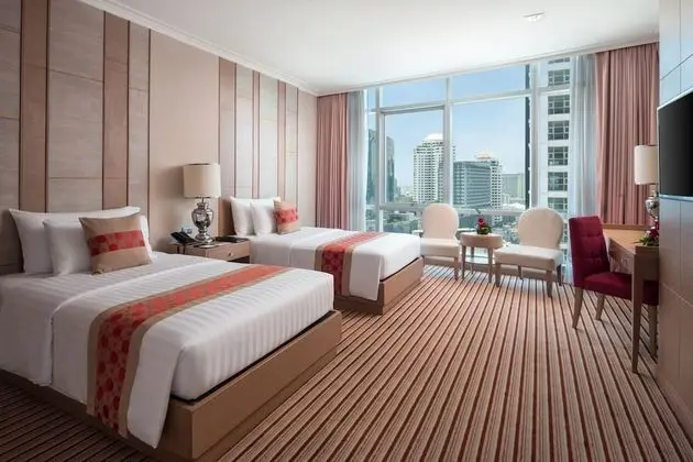 Luxury Tek Büyük veya İki Ayrı Yataklı Oda, Şehir Manzaralı