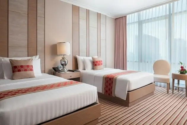 Luxury Tek Büyük veya İki Ayrı Yataklı Oda, Şehir Manzaralı