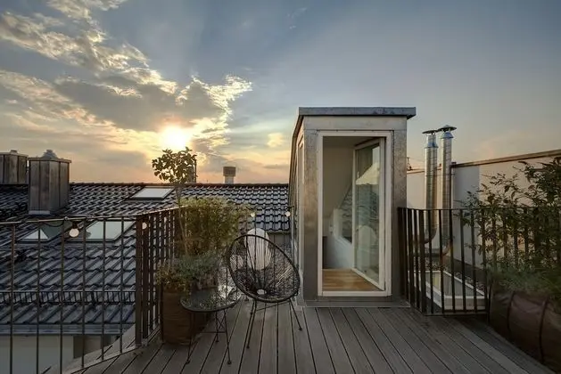 Çatı Katı Süiti (Penthouse), 2 Yatak Odası, Teras