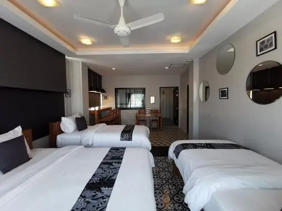 Deluxe Dört Kişilik Oda, Şehir Manzaralı
