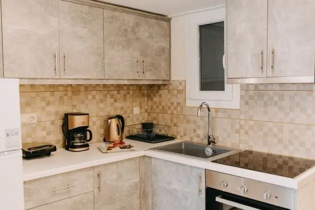 Deluxe Apart Daire, 1 Büyük (Queen) Boy Yatak ve Çekyat, Mutfak, Avlu Manzaralı