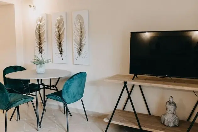 Deluxe Apart Daire, 1 Büyük (Queen) Boy Yatak ve Çekyat, Mutfak, Avlu Manzaralı