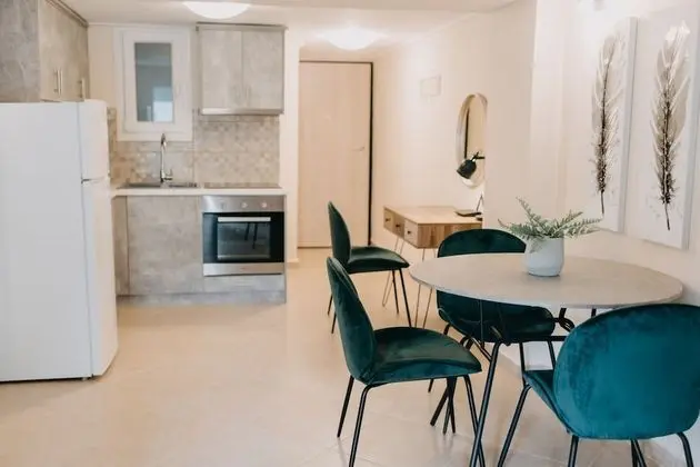 Deluxe Apart Daire, 1 Büyük (Queen) Boy Yatak ve Çekyat, Mutfak, Avlu Manzaralı