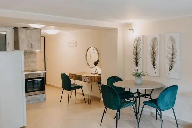 Deluxe Apart Daire, 1 Büyük (Queen) Boy Yatak ve Çekyat, Mutfak, Avlu Manzaralı