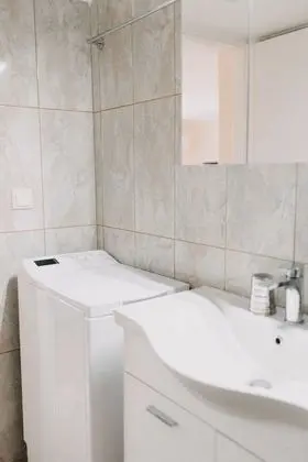 Deluxe Apart Daire, 1 Büyük (Queen) Boy Yatak ve Çekyat, Mutfak, Avlu Manzaralı