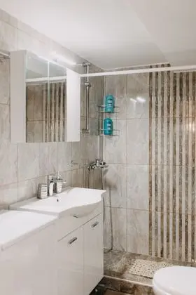 Deluxe Apart Daire, 1 Büyük (Queen) Boy Yatak ve Çekyat, Mutfak, Avlu Manzaralı