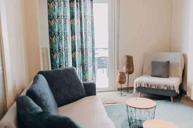 Panoramic Apart Daire, 1 Yatak Odası, Balkon, Marina Manzaralı