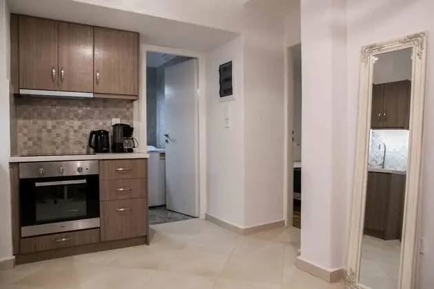 City Apart Daire, 1 Büyük (Queen) Boy Yatak ve Çekyat, Mutfak, Şehir Manzaralı