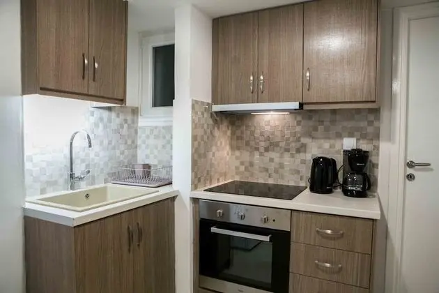 City Apart Daire, 1 Büyük (Queen) Boy Yatak ve Çekyat, Mutfak, Şehir Manzaralı