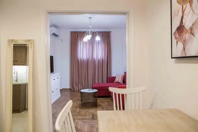 City Apart Daire, 1 Büyük (Queen) Boy Yatak ve Çekyat, Mutfak, Şehir Manzaralı