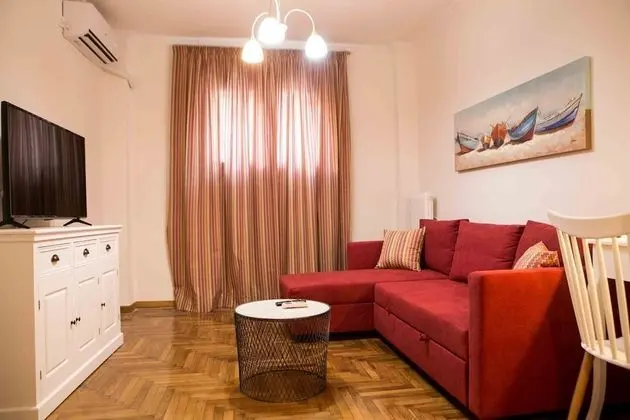 City Apart Daire, 1 Büyük (Queen) Boy Yatak ve Çekyat, Mutfak, Şehir Manzaralı