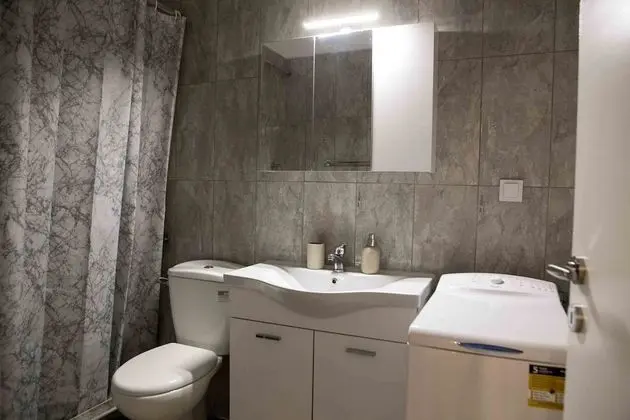 City Apart Daire, 1 Büyük (Queen) Boy Yatak ve Çekyat, Mutfak, Şehir Manzaralı