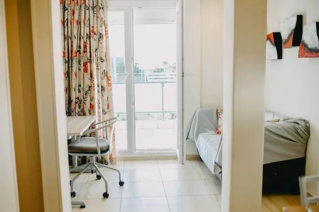 Panoramic Apart Daire, 1 Büyük (Queen) Boy Yatak ve Çekyat, Balkon, Şehir Manzaralı