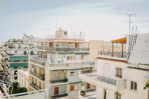 Panoramic Apart Daire, 1 Büyük (Queen) Boy Yatak ve Çekyat, Balkon, Şehir Manzaralı